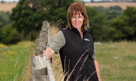 The National Farmers’ Union president, Minette Batters.