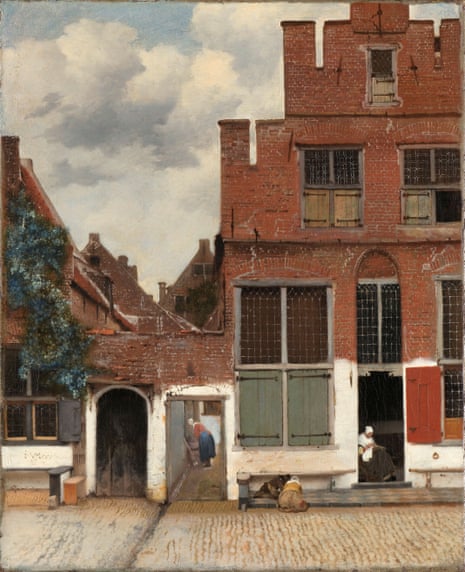 View of Houses in Delft, known as ‘The Little Street’, 1658-59, by Johannes Vermeer.