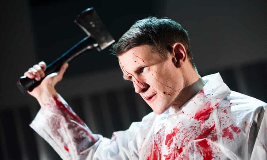 Matt Smith in the London debut of American Psycho the Musical. Benjamin Walker will play Bateman in the Broadway production. 