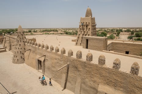 The Djinguereber mosque in Timbuktu