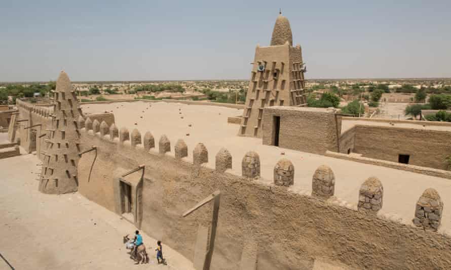 The Djinguereber Mosque in Timbuktu, Mali, Africa.