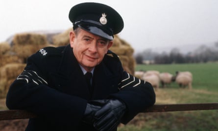 Derek Fowlds as Sgt Blaketon in the TV drama Heartbeat; the character later ran the post office, then the local pub, in the fictional North Yorkshire village of Aidensfield.