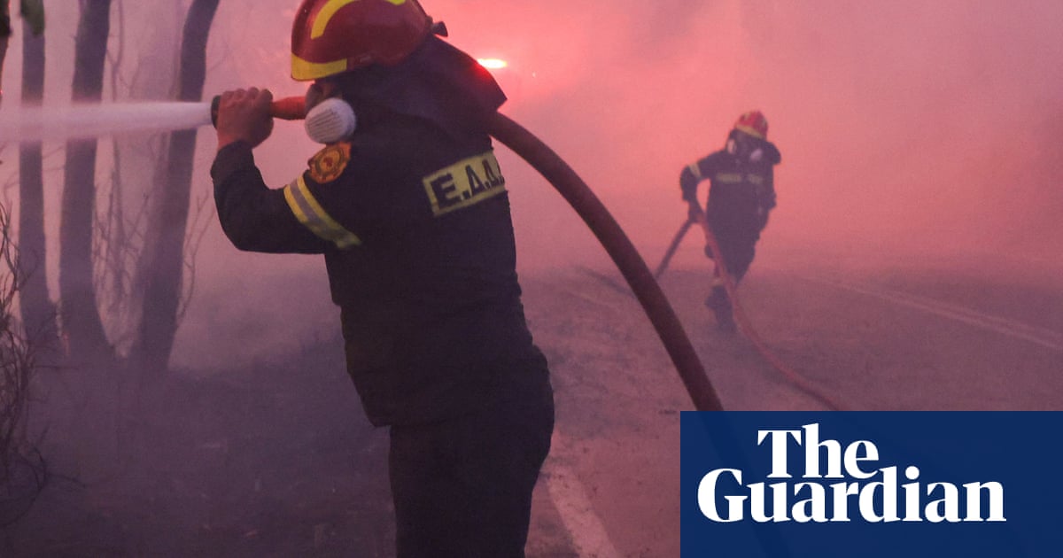 السلطات اليونانية تجلي السكان مع تحرك حرائق الغابات “مثل البرق” | اليونان السلطات اليونانية تجلي السكان مع تحرك حرائق الغابات “مثل البرق” | اليونان