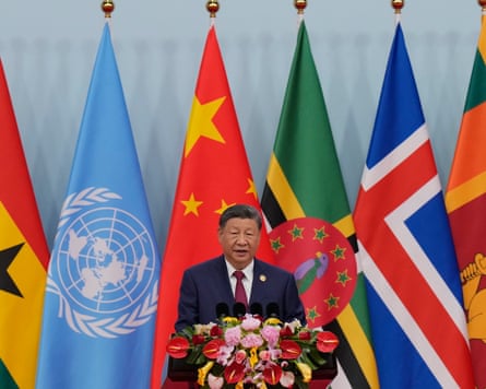 President Xi Jinping at the Global leaders’ meeting on gender equality and women’s empowerment in Beijing earlier this month.