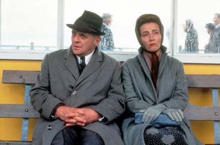 Anthony Hopkins and Emma Thompson in The Remains of the Day.