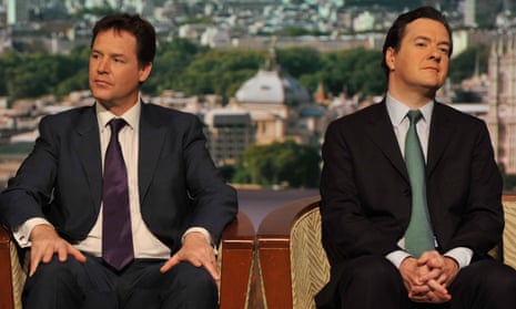 Nick Clegg and George Osborne