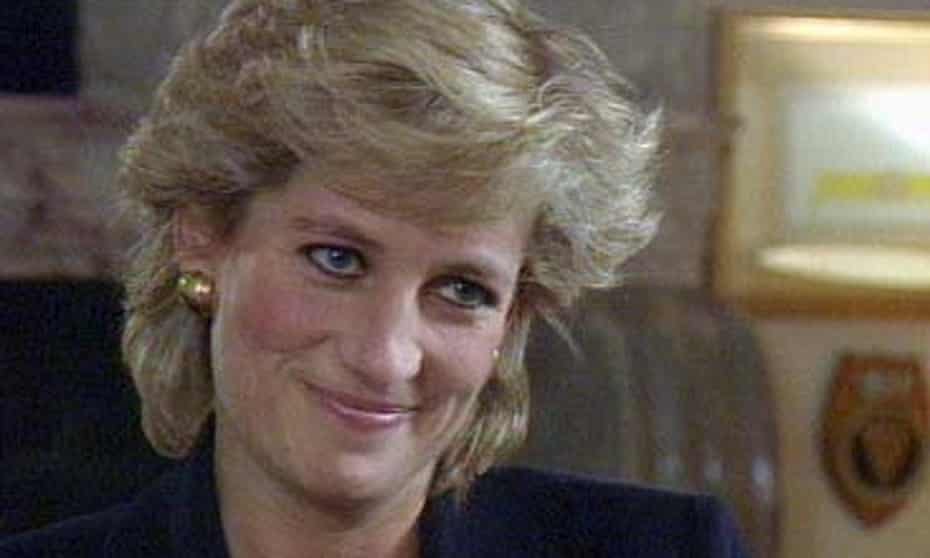 Video grab from the Princess of Wales’s Panorama interview.