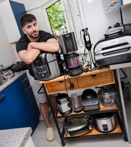 Sammy Gecsoyler and his many kitchen gadgets