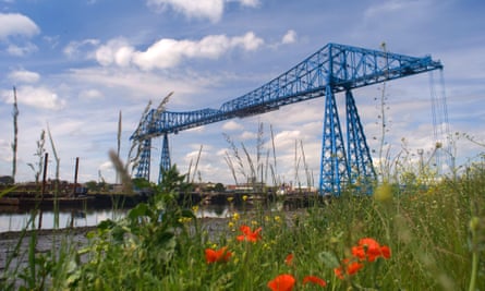 The Transporter Bridge, Middlesbrough.