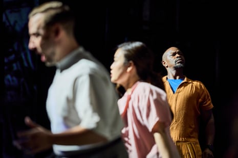 Behind the scenes during rehearsals for L’Orfeo by Monteverdi at Glyndebourne