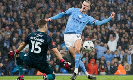 Manchester City 6-0 Burnley: Haaland’s hat-trick sends side to FA Cup semi-finals
