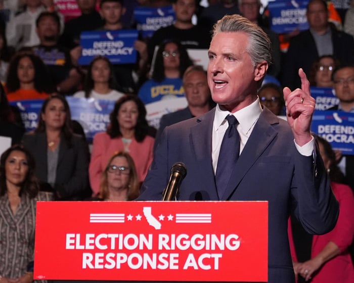 Gavin Newsom Intensifies Redistricting Efforts Against Texas