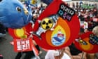 South Koreans confront IAEA chief over Fukushima water release