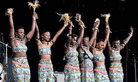 Glastonbury 2023 – follow Friday’s action live! | Glastonbury 2023 15 Star Feminine Band performing on the West Holts Stage at Glastonbury Festival.