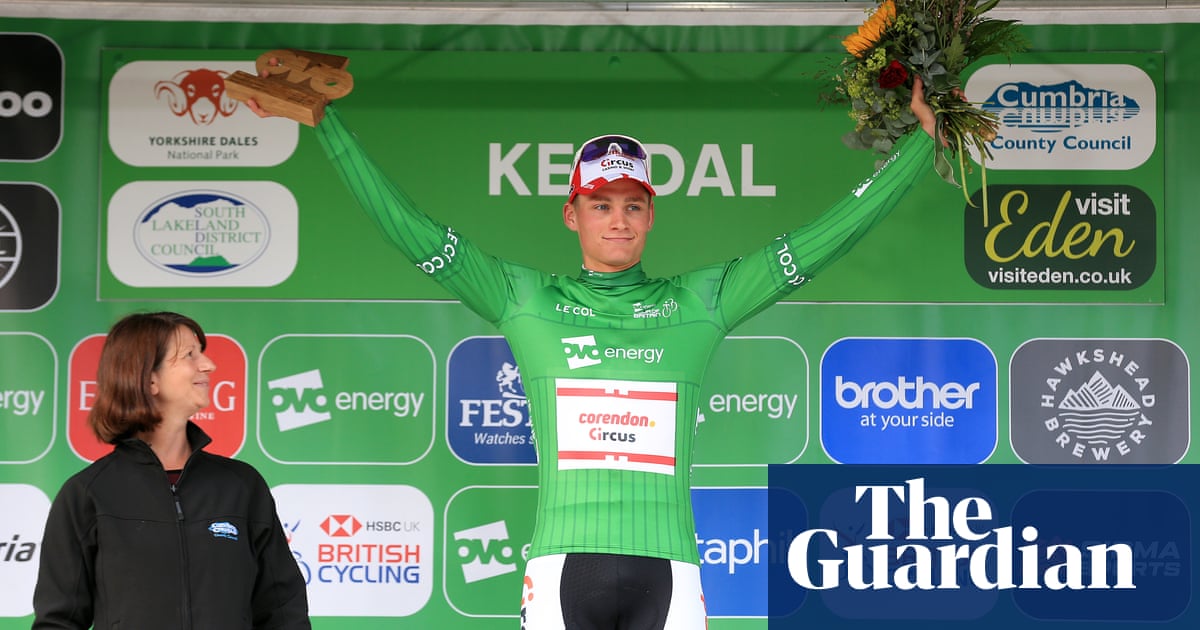 Mathieu van der Poel pounces to take Tour of Britain initiative in Kendal