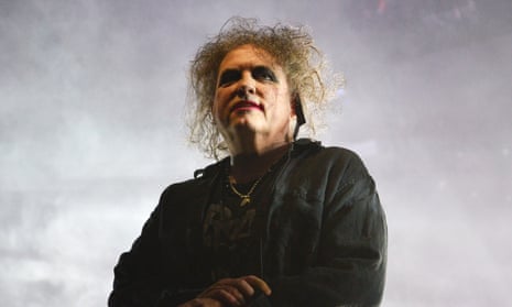 Robert Smith of The Cure performs on stage in London in December 2022