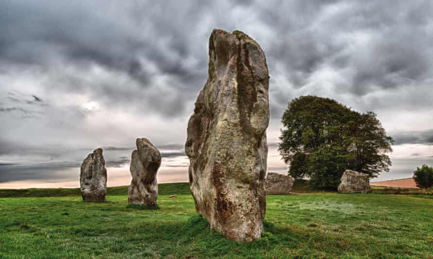 Avebury stone circle in Wiltshire