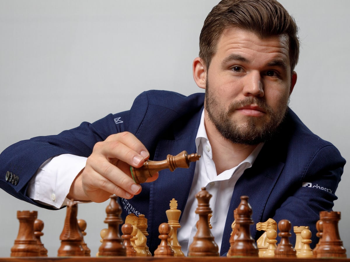 Magnus Carlsen: 'You need to be very fortunate to be No 1 in fantasy football' | Magnus Carlsen | The Guardian