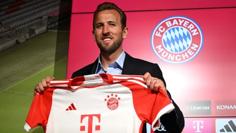 'I need to play at the highest level': Harry Kane explains move to Bayern Munich – video