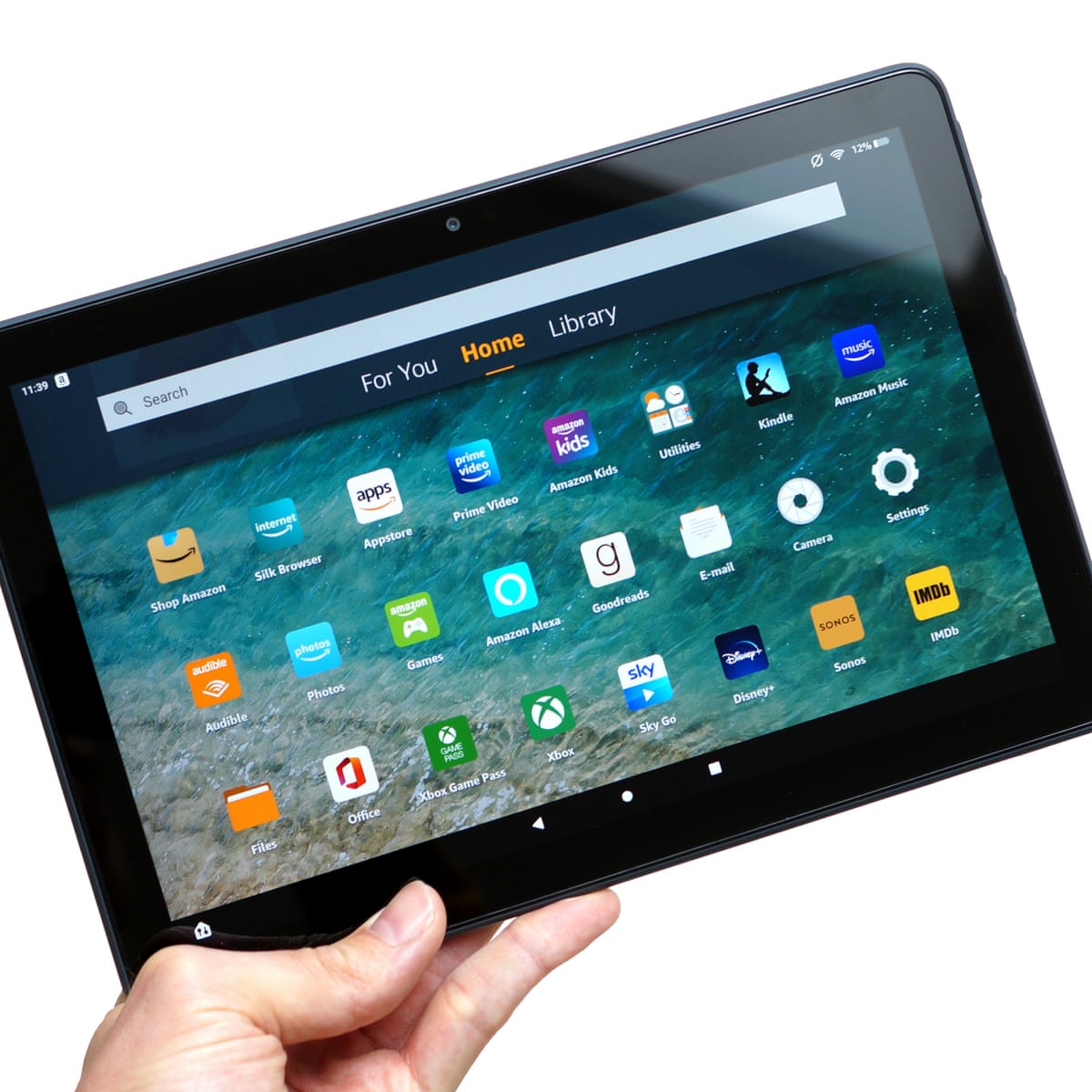 Verstenen einde Inspiratie Fire HD 10 Plus (2021) review: Amazon's top budget tablet upgraded | Amazon  | The Guardian