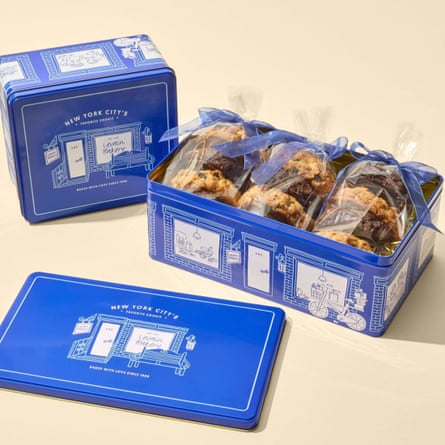 A Levain Classic Tin Gift Set of Cookies