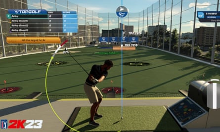 PGA Tour 2K23 … it does everything for you