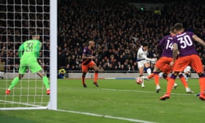 Son S Solo Effort Secures Win For Spurs After Lloris Saves Man City Penalty Football The Guardian