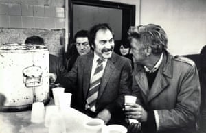 Jimmy Greaves launching Crisis at Christmas at St George’s men’s unit in Stepney in November 1980