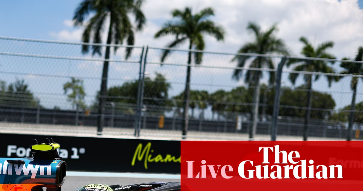 Miami Grand Prix: F1 sprint race and qualifying updates – live