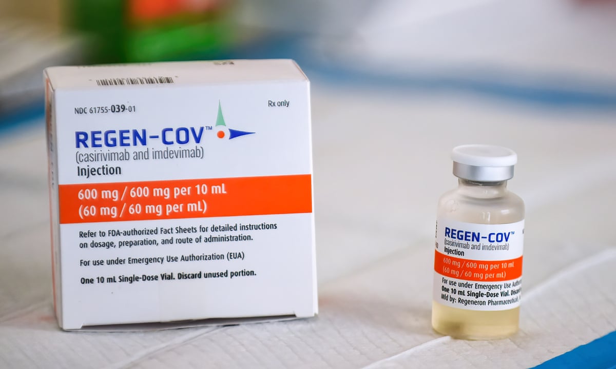Covid antibody drug Ronapreve to be given to vulnerable NHS patients | NHS | The Guardian