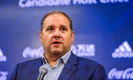 Victor Montagliani is a Fifa vice-president and Concacaf’s president.