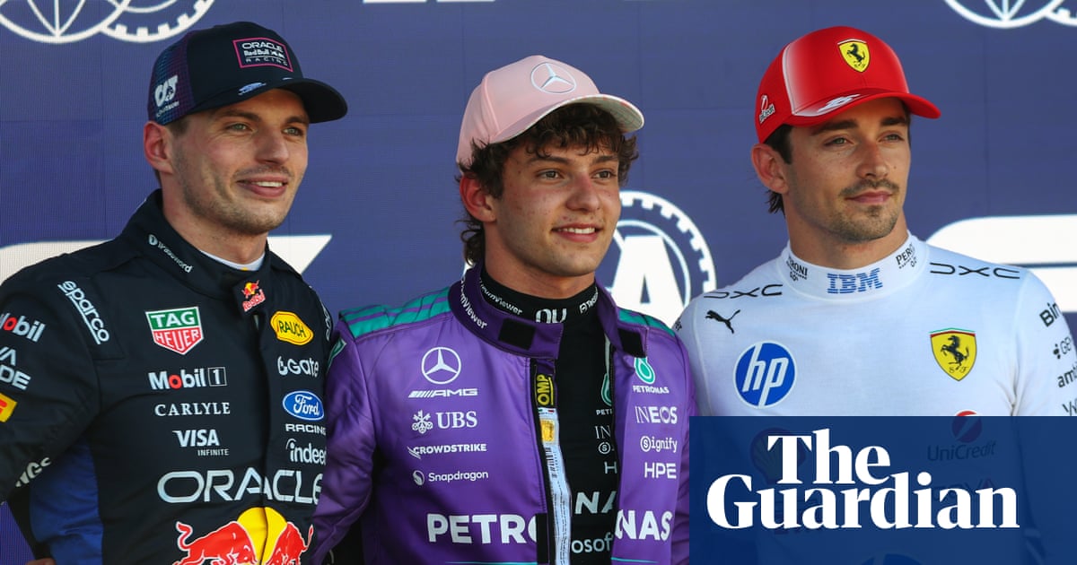 Antonelli beats Verstappen to F1 Miami GP pole as storm threat brings race forward by three hours