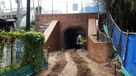 The Davis Street tunnel