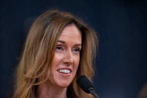 Jennifer Williams, who was also attacked by Trump, on Capitol Hill.