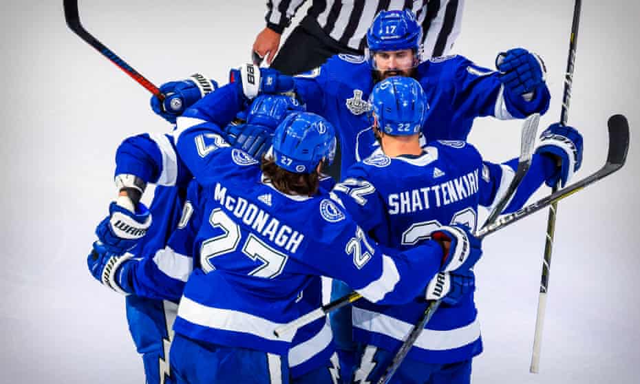 Tampa Bay’s first-period surge ensured they won Game 2 of the Stanley Cup final against the Dallas Stars