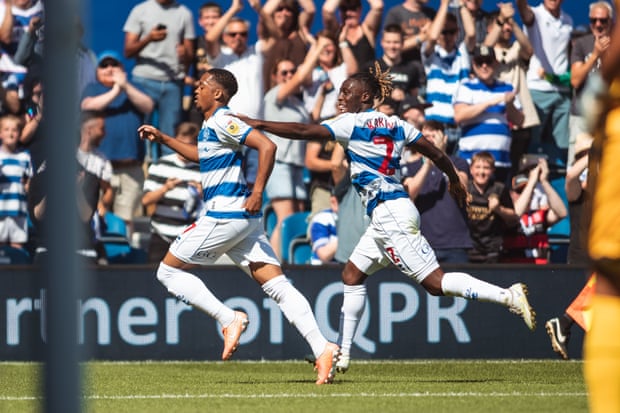 Championship: Blackburn see off Swans and Simms shines for Sunderland | Championship 2 Chris Willock celebrates after his spectacular effort for QPR.