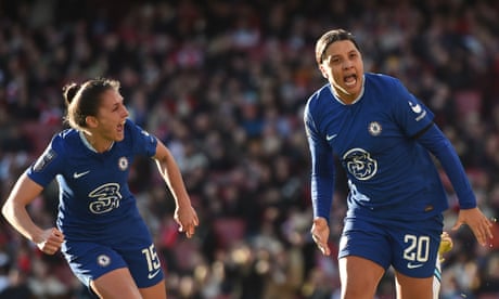 Arsenal 1-1 Chelsea: Women’s Super League – as it happened