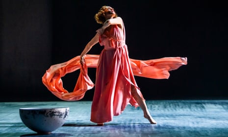 ‘She takes you on a spiritual journey’ … Viviana Durante performs Five Brahms Waltzes in the Manner of Isadora Duncan.