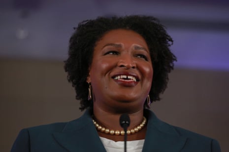 Stacey Abrams, a Yale-trained lawyer and former minority leader of the Georgia house, was the first Black woman to win a major party nomination for a gubernatorial race in 2018.