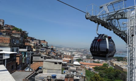 Providência’s cable car transports favela residents to the old city.