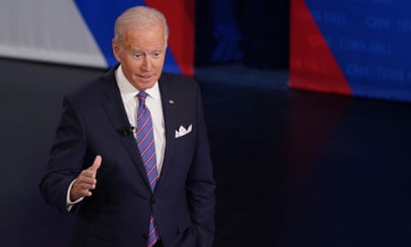 Joe Biden’s approval rating has sunk to 42% after colliding with some harsh political and economic realities.