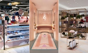 The new Boots concept store in Covent Garden, London; Glossierâs Miami store, and Harrodsâ beauty hall.