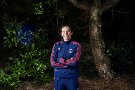 Mariona Caldentey enjoying some downtime, earlier.