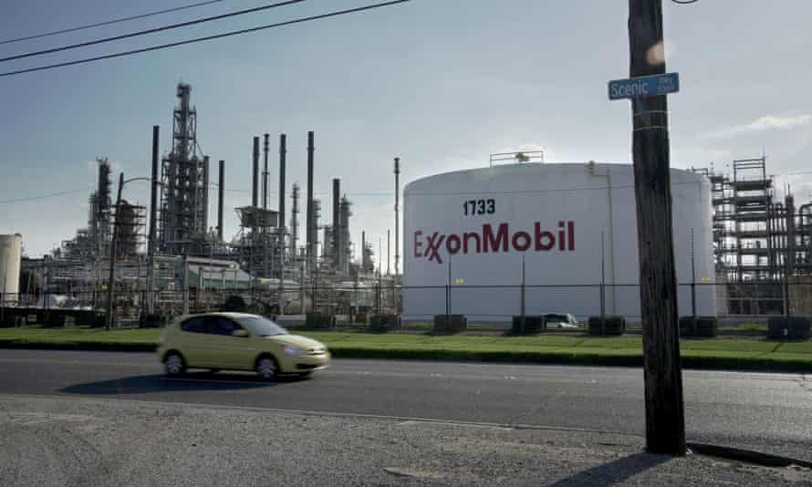 ExxonMobil Baton Rouge refinery in Baton Rouge, Louisiana.