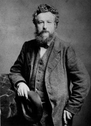 William Morris, circa 1875.