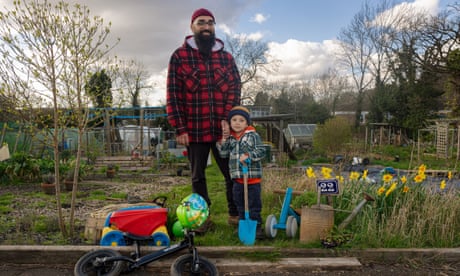 ‘The courgettes were so good last year, I got a tattoo of one’: life on a Birmingham allotment