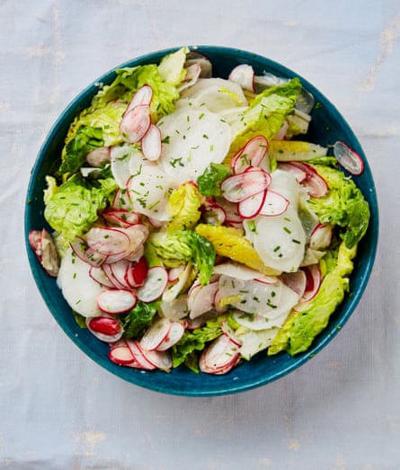 Yotam Ottolenghi’s radish and horseradish salad.