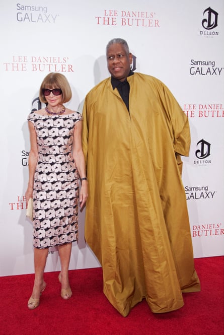 Anna Wintour and André Leon Talley in 2013.