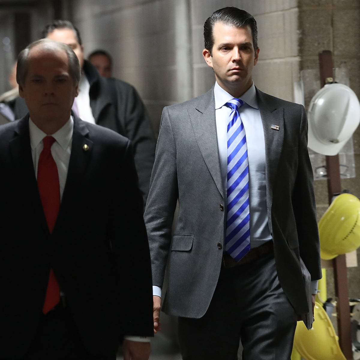Donald Trump Jr Testifies To Us Senate Committee In Russia Investigation Donald Trump Jr The Guardian