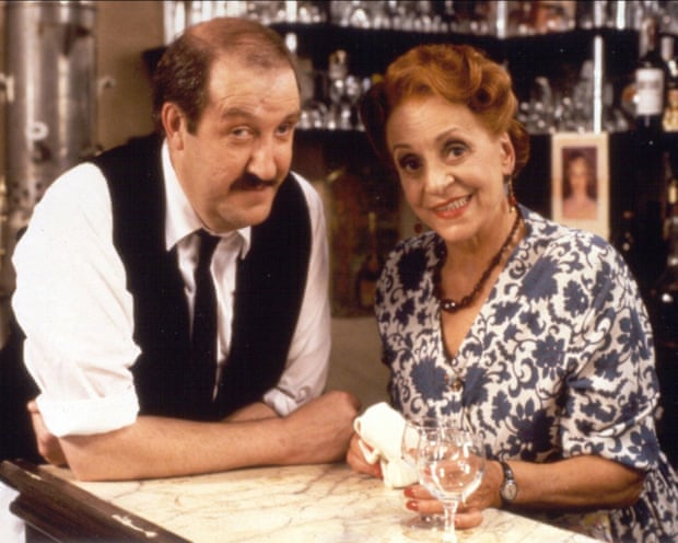 Gorden Kaye and Carmen Silvera